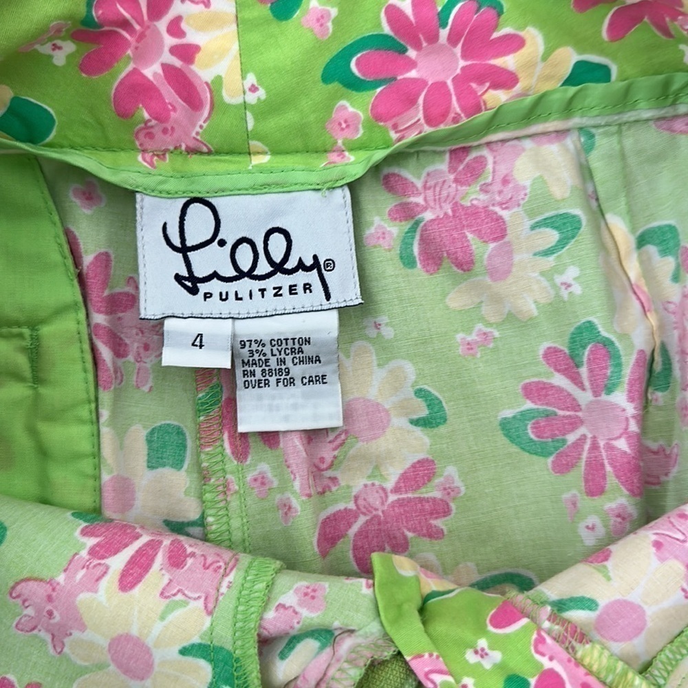 Lilly Pulitzer Rhinoceros Capri Cropped Pants - Picture 4 of 5